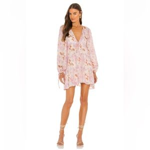 House of Harlow X Sofia Richie Fleura Mini Dress